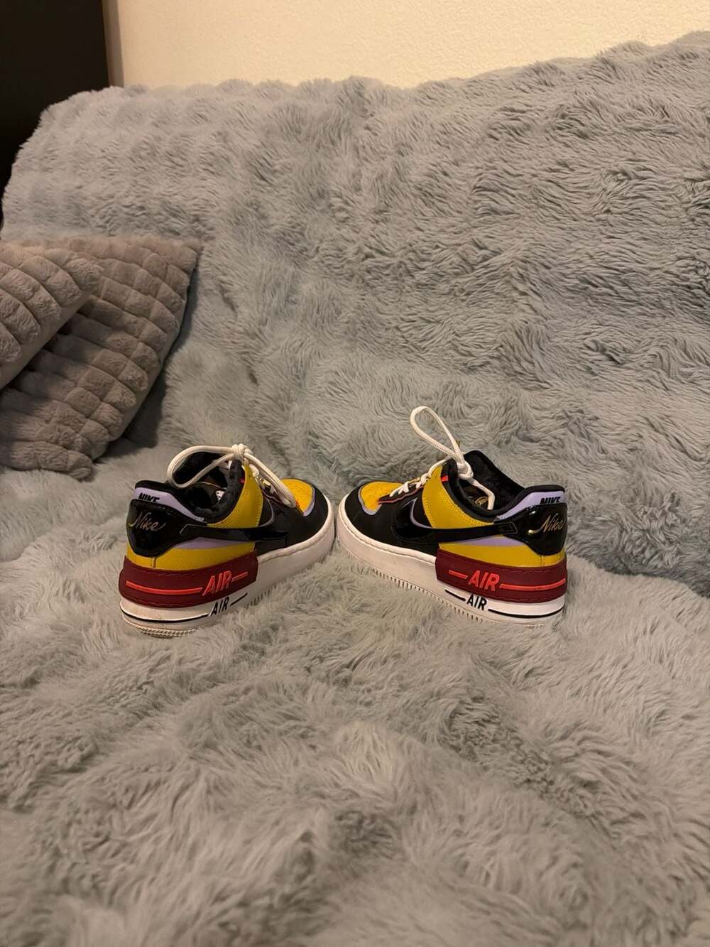 Nike Air Force 1 Shadow Sisterhood Team Red Orange Women's Size 8.5 - Picture 3 of 11